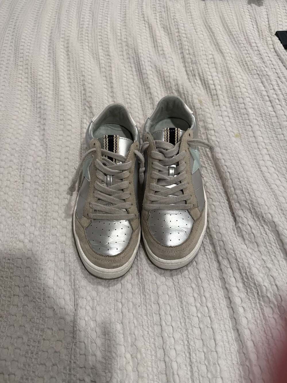 NEW Shu Shop Paz Kids Sneakers in Champagne